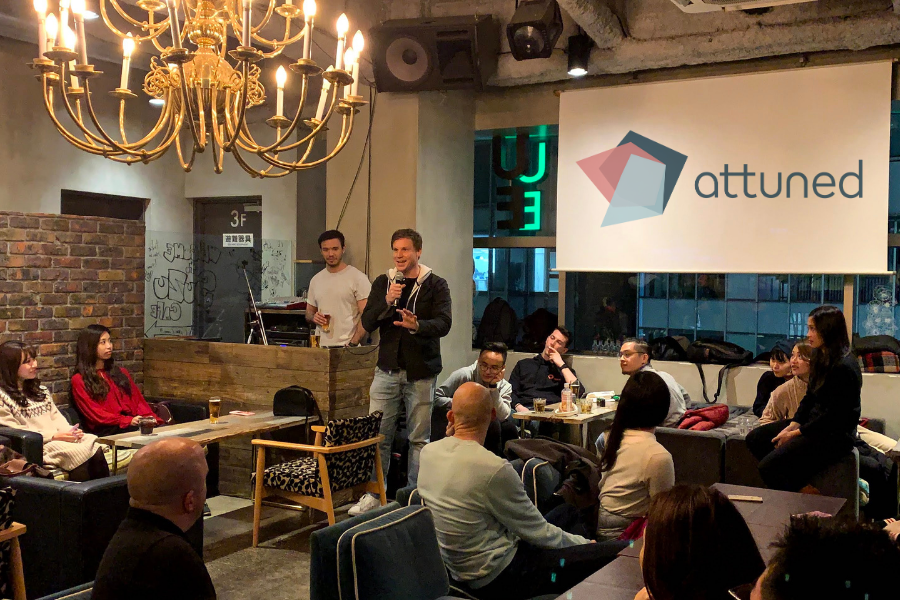 CEO Casey Wahl presents Attuned